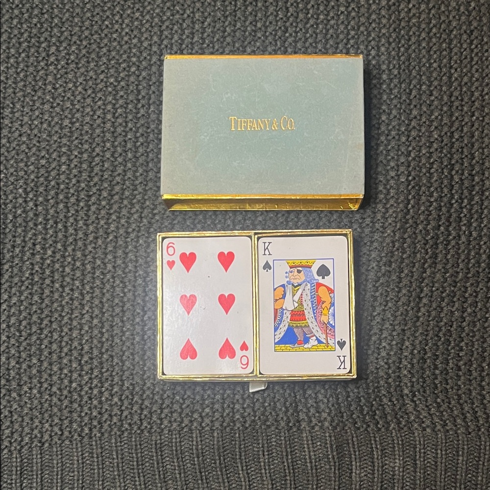 Tiffany & Co. Card Set - Red and Black